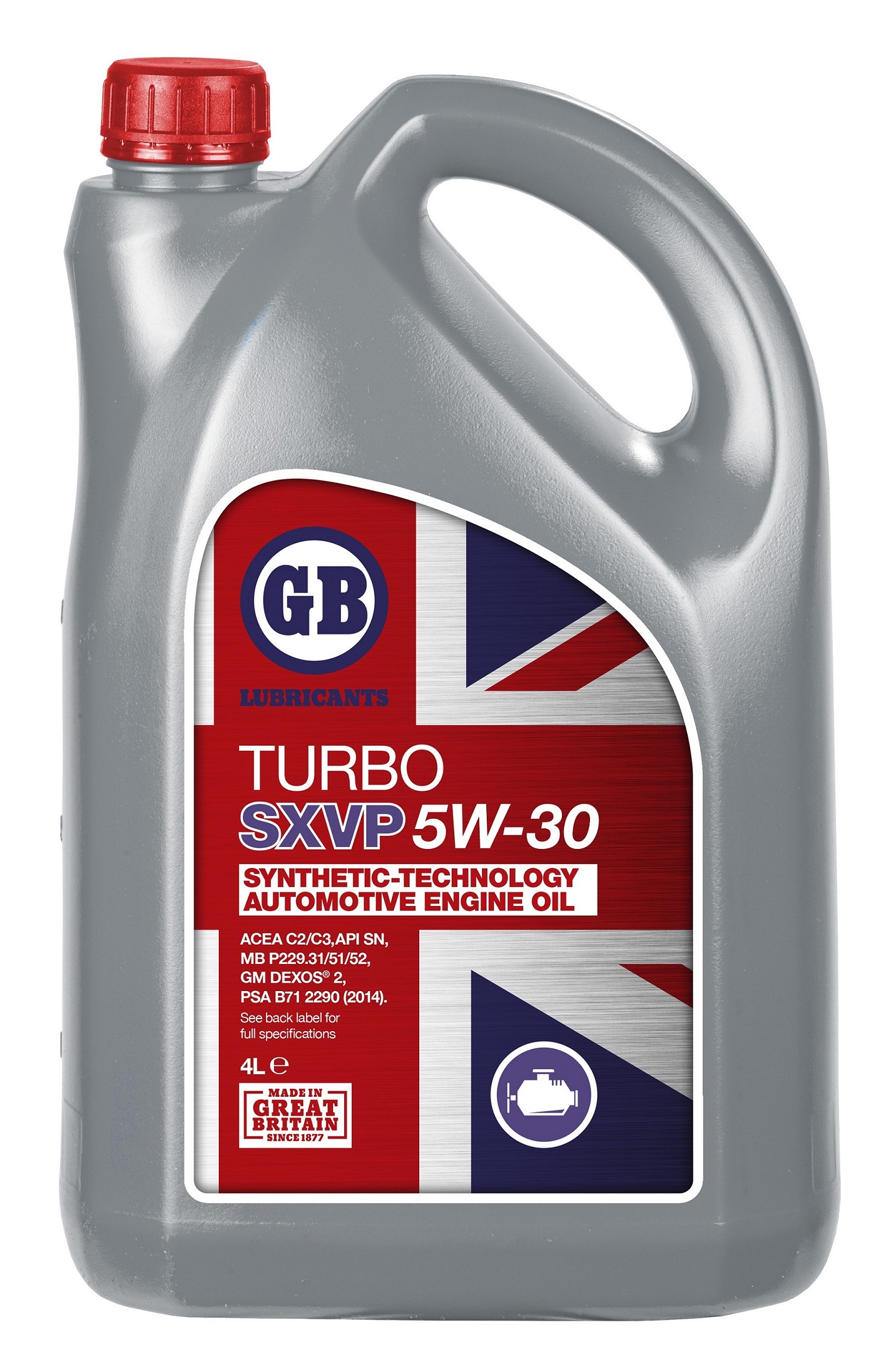 Олива моторна GB LUBRICANTS TURBO SXVP 5W-30